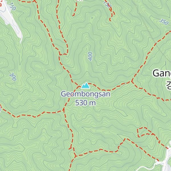 Map of Geombongsan