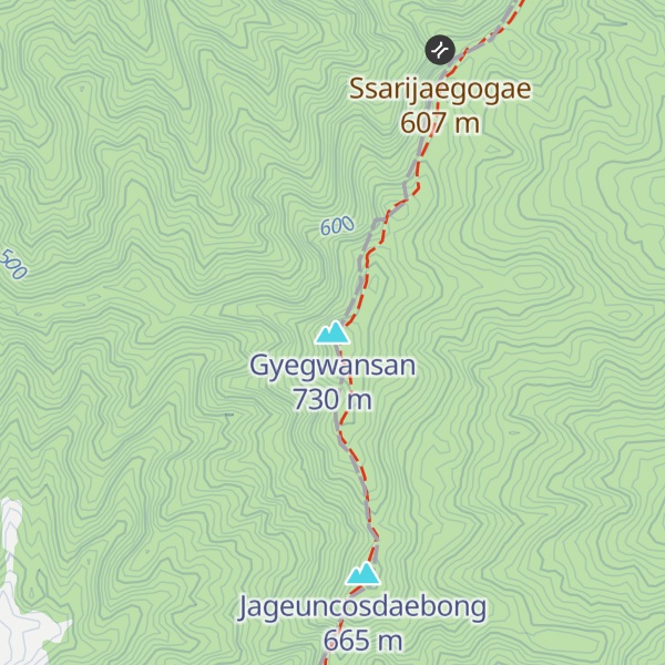 Map of Gyegwansan