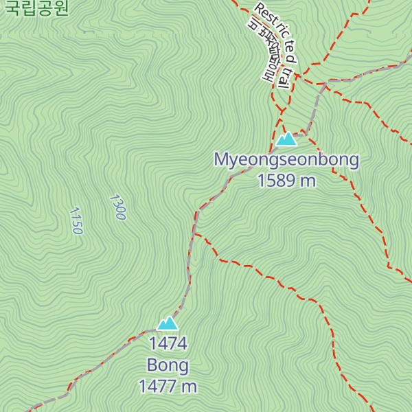 Map of 1542 Bong