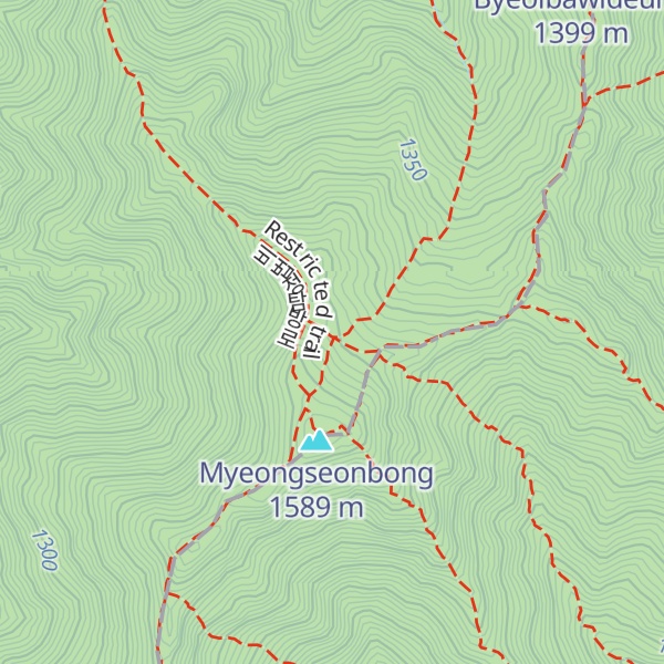 Map of Yeonhacheon Shelter