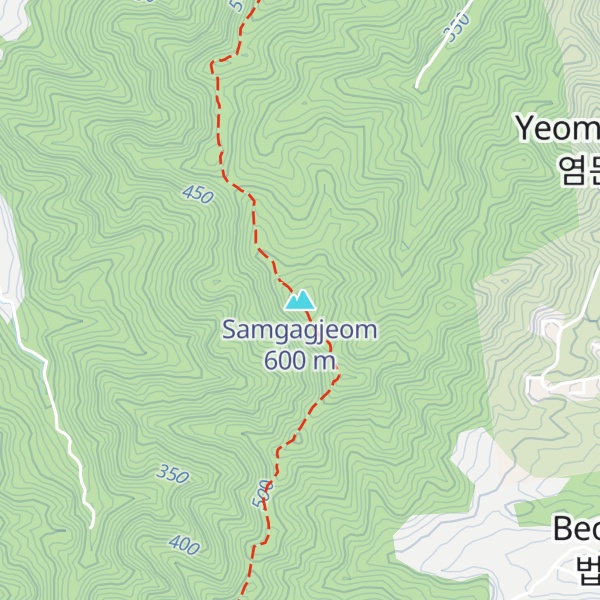 Map of Samgagjeom