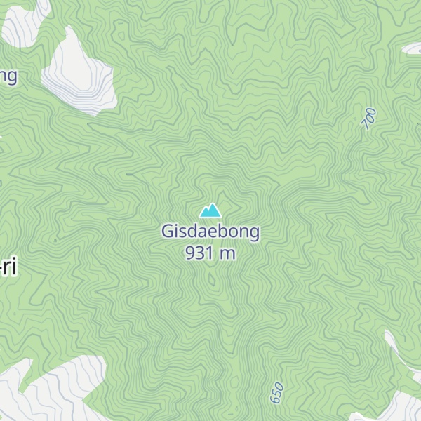 Map of Gisdaebong
