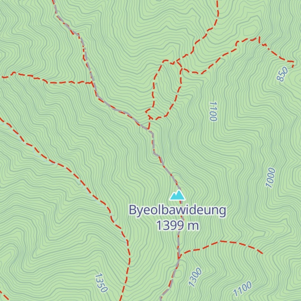 Map of Mangbawideung