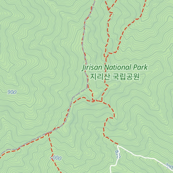 Map of Samjeongsan