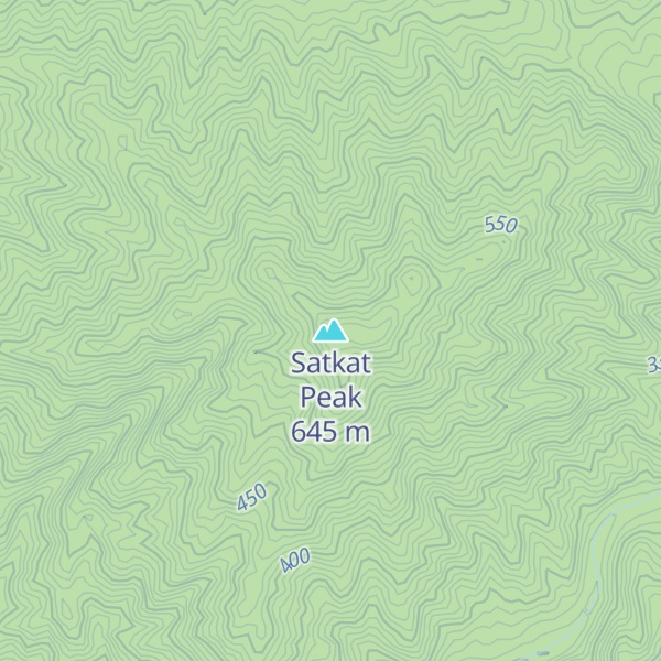 Map of Satkat Peak