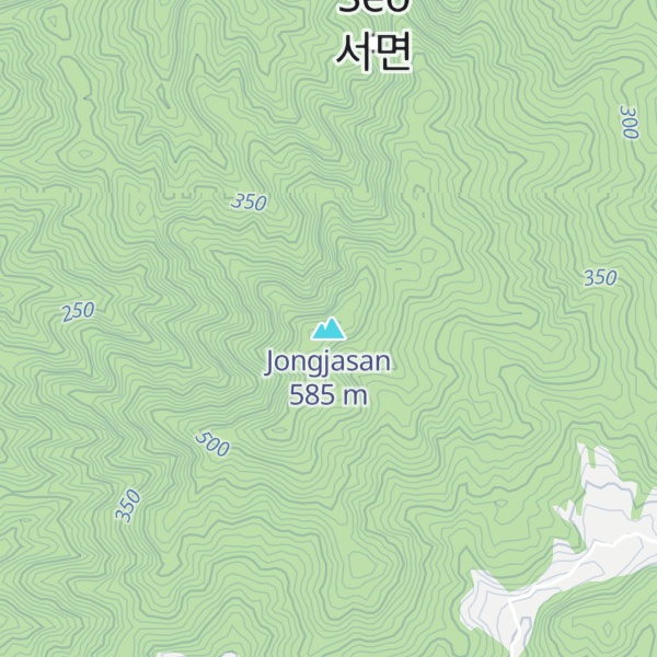 Map of Jongjasan