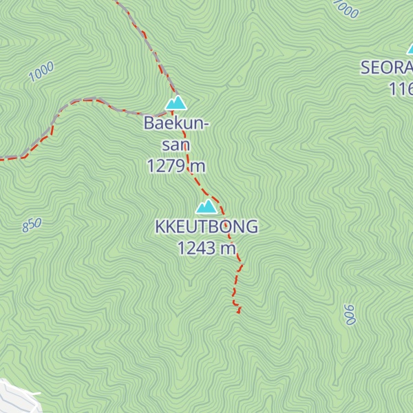 Map of KKEUTBONG