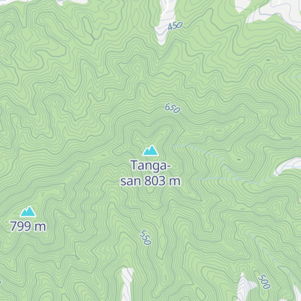 Map of Tanga-san