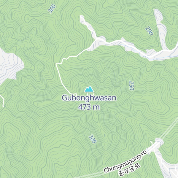 Map of Gubonghwasan