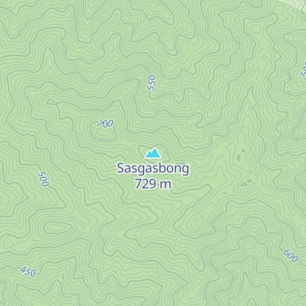 Map of Sasgasbong