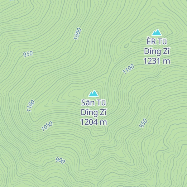 Map of Sān Tū Dǐng Zǐ