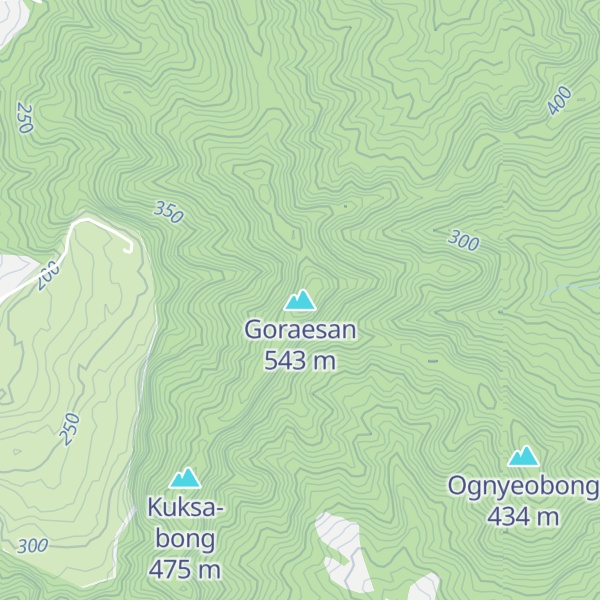 Map of Goraesan