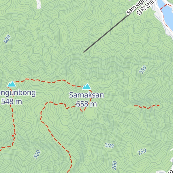 Map of Samaksan