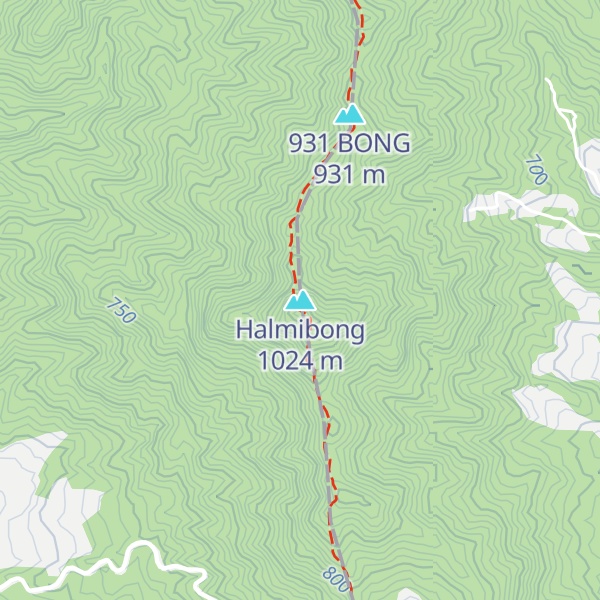 Map of Halmibong