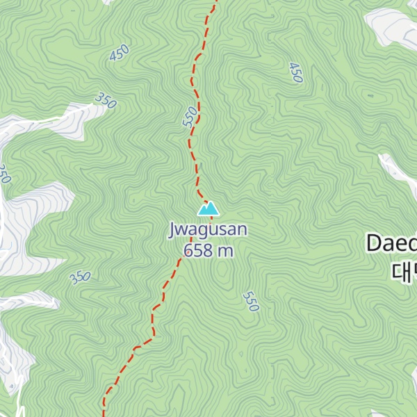 Map of Jwagusan