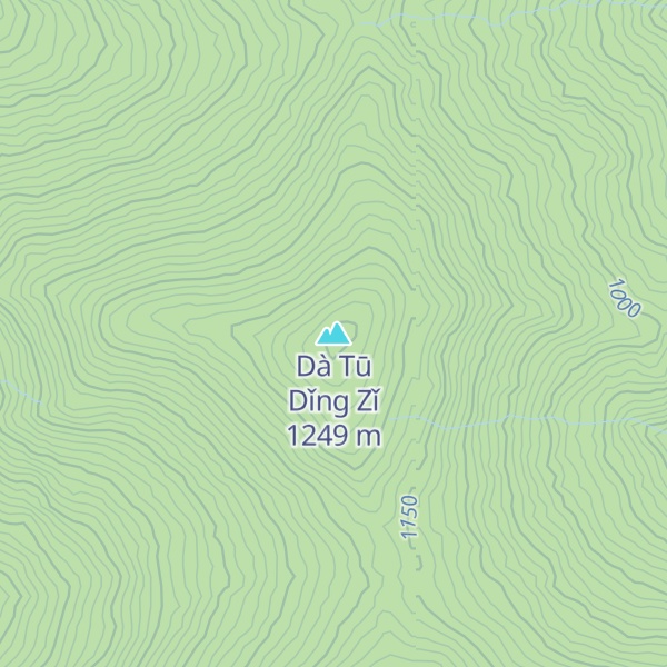 Map of Dà Tū Dǐng Zǐ