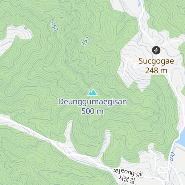 Map of Deunggumaegisan
