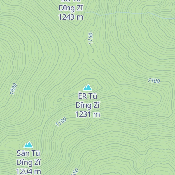 Map of ÈR Tū Dǐng Zǐ