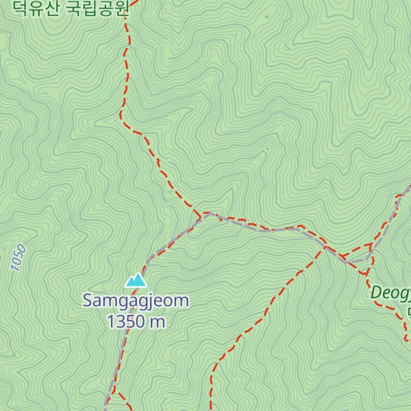 Map of Deokyuseobong