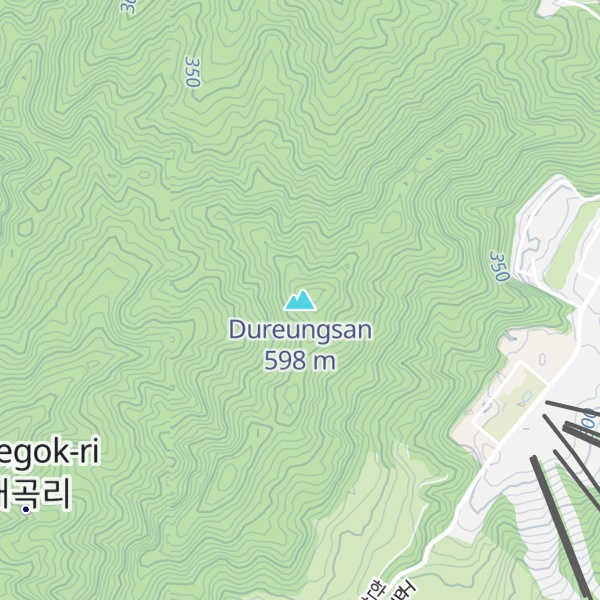 Map of Dureungsan