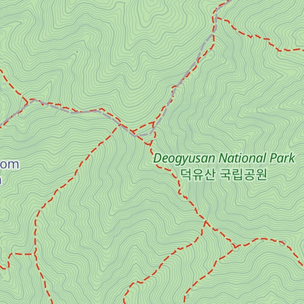 Map of Namdeokyusan