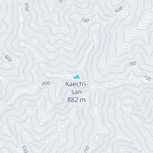 Map of Kaech’i-san