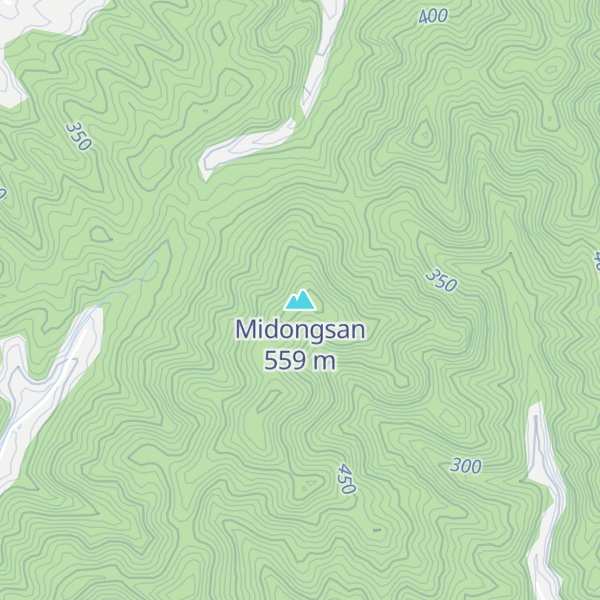 Map of Midongsan