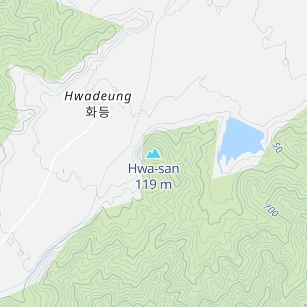 Map of Hwa-san