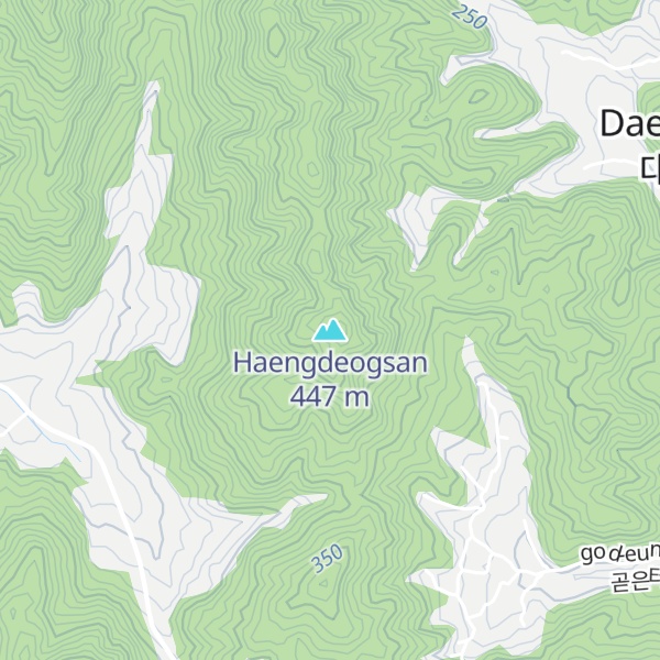 Map of Haengdeogsan