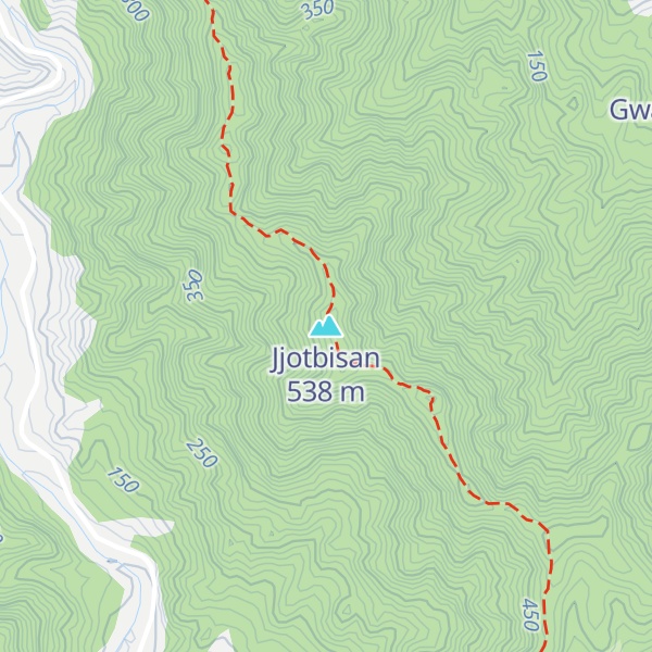 Map of Jjotbisan
