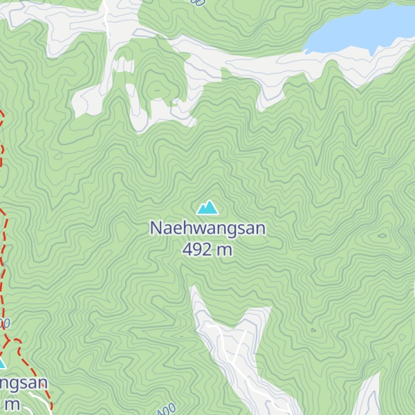 Map of Naehwangsan
