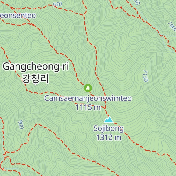 Map of Camsaemanjeonswimteo