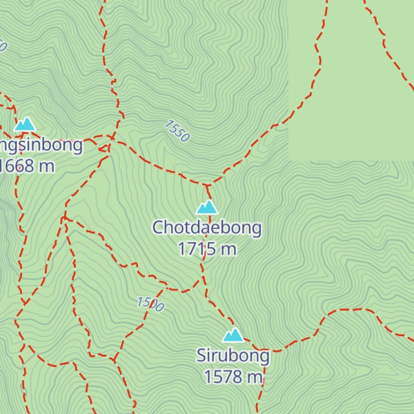 Map of Chotdaebong