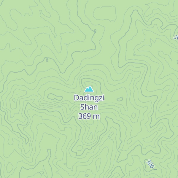 Map of Dadingzi Shan