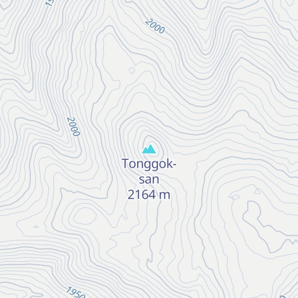 Map of Tonggok-san