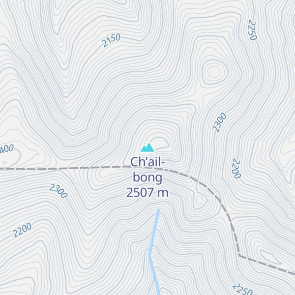 Map of Ch’ail-bong