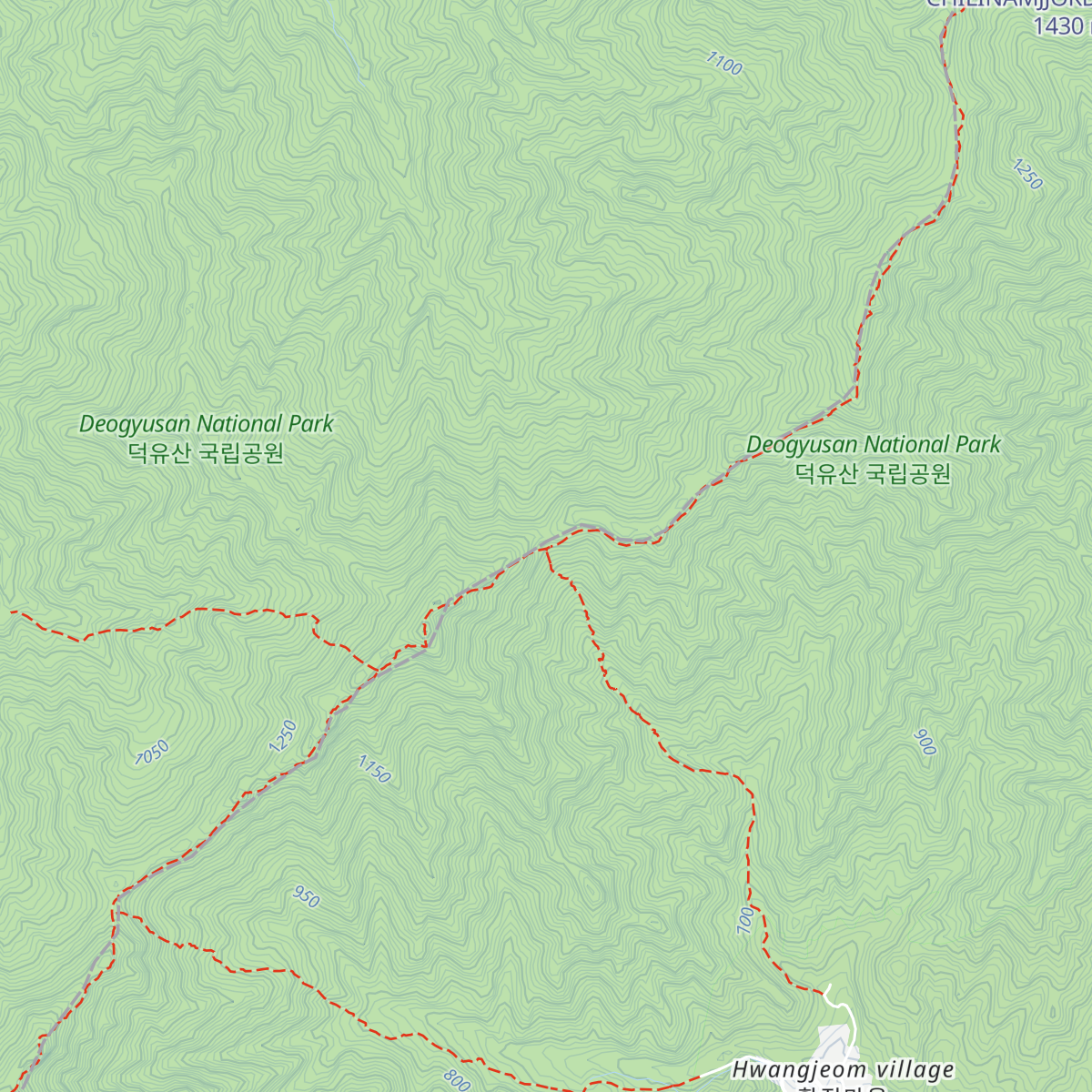 Satgatjae Shelter map
