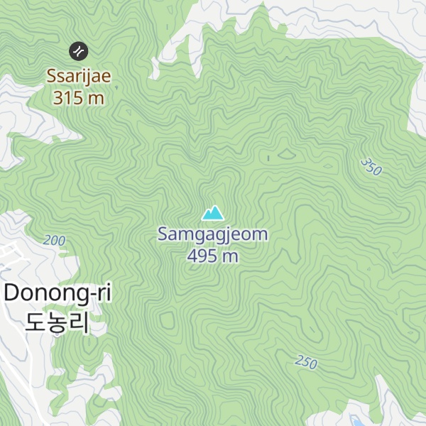 Map of Samgagjeom
