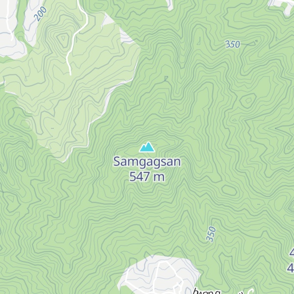 Map of Samgagsan