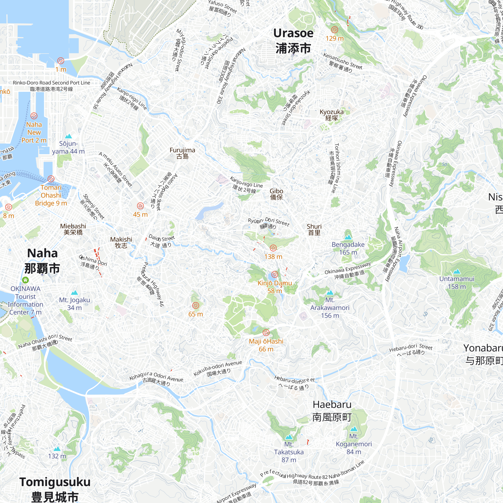 Rest House Kanagushiku-muraya map