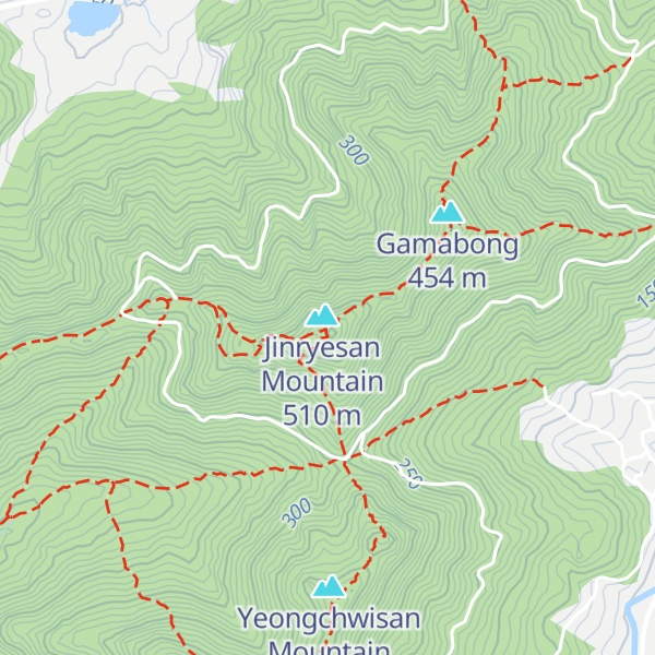 Map of Youngchisan
