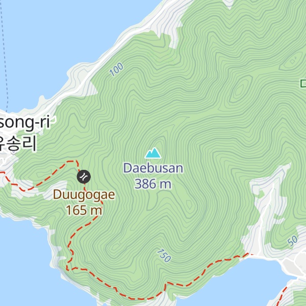 Map of Daebusan