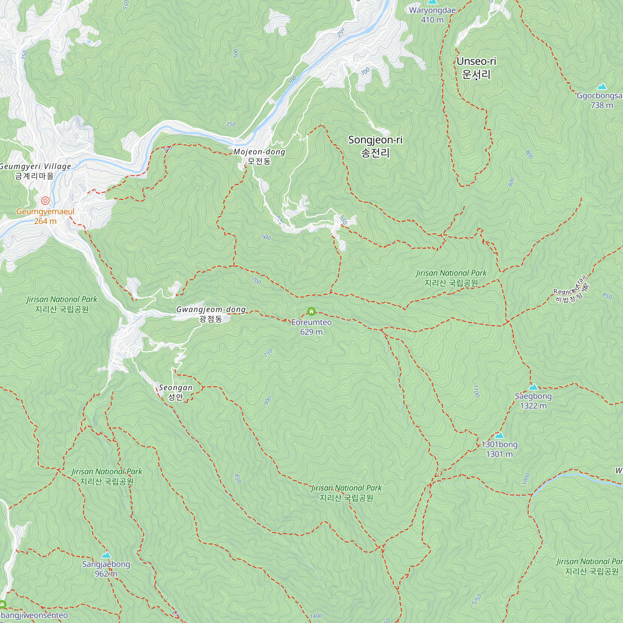 Eoreumteo map