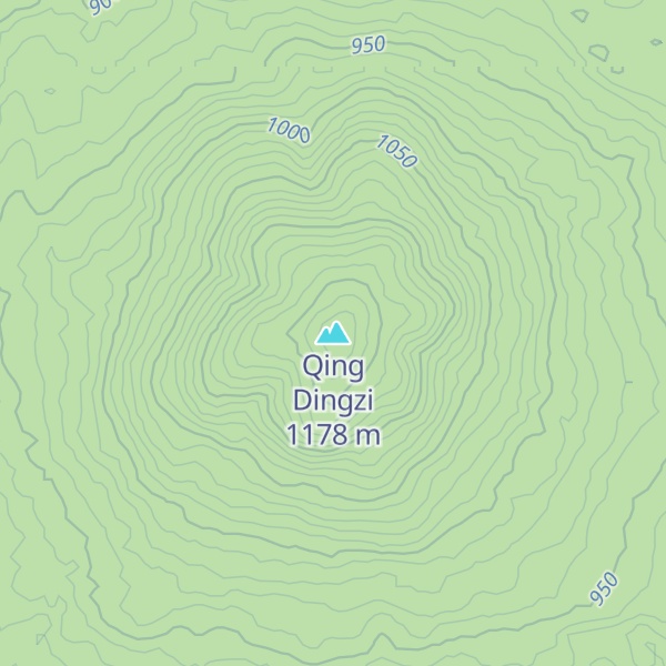 Map of Qing Dingzi