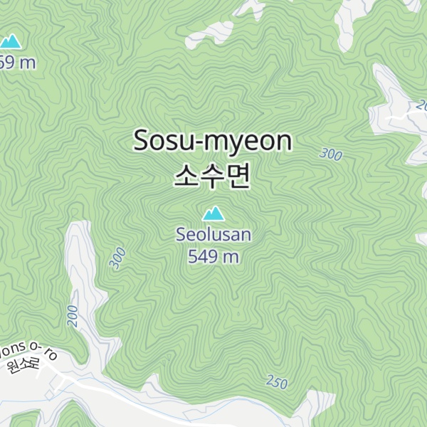 Map of Seolusan