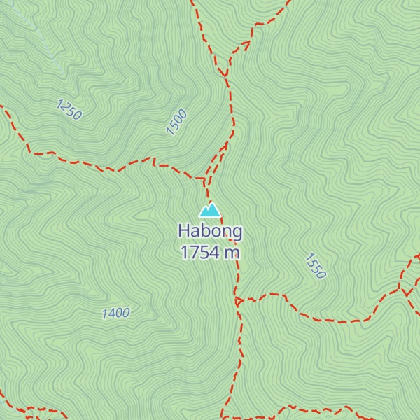 Map of Habong
