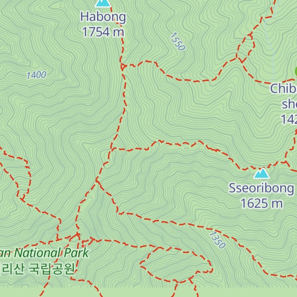 Map of Jungbong Anjeonswimteo