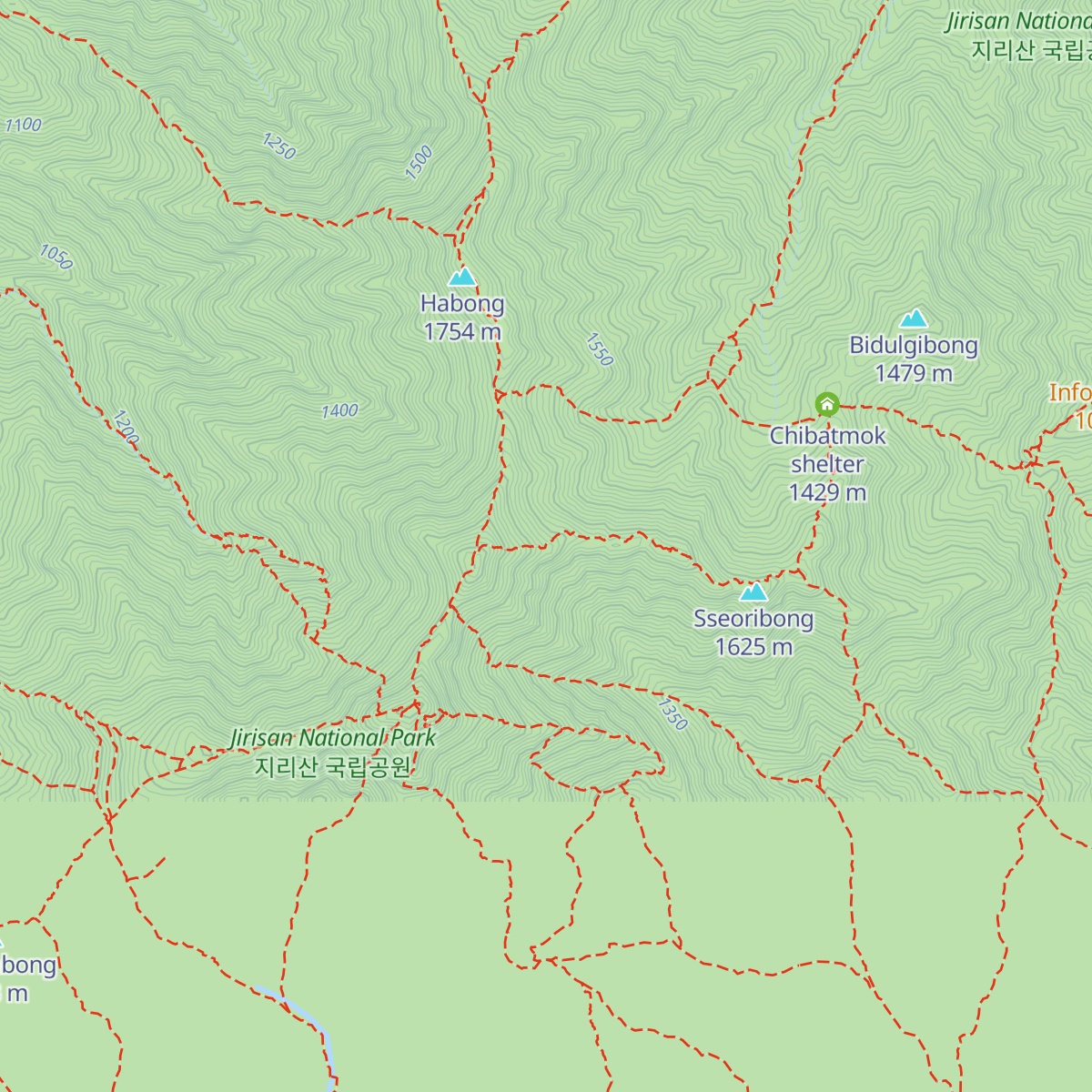 Jungbong Anjeonswimteo map