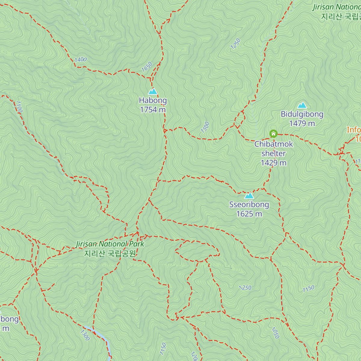 Jungbong Anjeonswimteo map