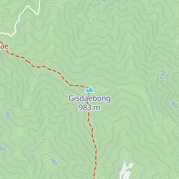 Map of Gisdaebong
